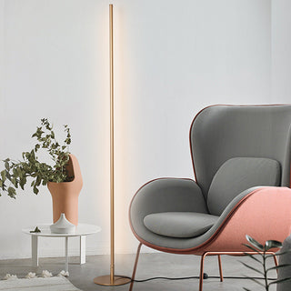 Arisha Stehleuchte Modern Linear Silber/Gold/Schwarz Wohn/Schlafzimmer-Purlicht