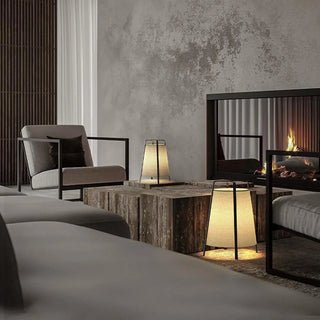 Ritta Modern LED Stehleuchte Geometrisch Wohnzimmer Schlafzimmer, Metall-Purlicht