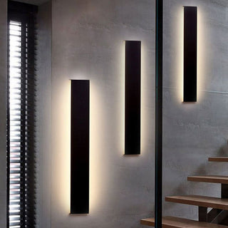 Arisha Modern LED Wandleuchte Innen Rechteckig Schwarz/Weiß/Gold Bade/Wohnzimmer-Purlicht