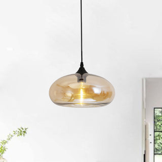 Aria Modern Mehrfarbig LED Pendelleuchte Glas Ess/Wohnzimmer-Purlicht