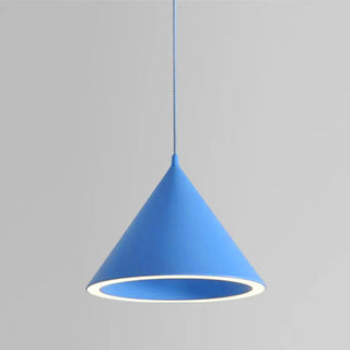 Valentina Minimalistische LED Pendelleuchte Weiß/Schwarz Schlafzimmer Acryl-Purlicht