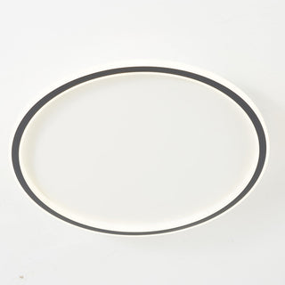 Arisha Modern Ring LED Deckenleuchte Schwarz/Weiß Wohn/Schlafzimmer-Purlicht