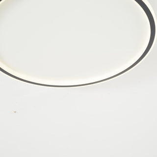 Arisha Modern Ring LED Deckenleuchte Schwarz/Weiß Wohn/Schlafzimmer-Purlicht