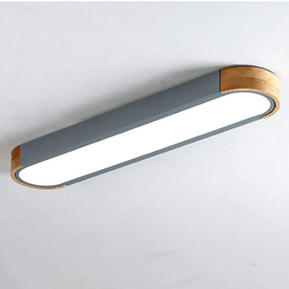 Arisha Modern LED Deckenleuchte, Ring, 3 Farben,Holz/Acryl, Wohnzimmer-Purlicht