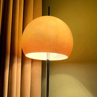 Mira Sunset Design Stehlampe Gelb Wohnzimmer/Kinderzimmer Glas-Purlicht