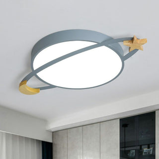 Aria Modern LED Deckenleuchte Weiß/Grün/Grau Schlaf/Wohn-Purlicht
