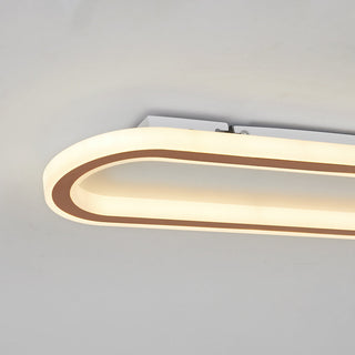 Arisha Deckenleuchte Rechteckig Schwarz/Gold Schlaf/Wohnzimmer-Purlicht