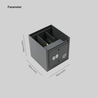 Ray Modern LED Außenwandleuchte Weiß Metall Garten/Flur-Purlicht