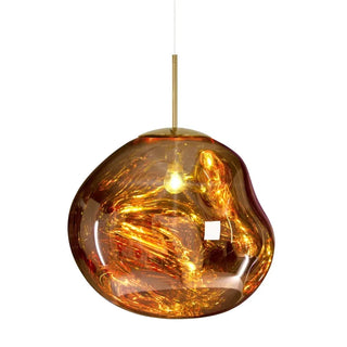Valentina Melt Pendelleuchte in Lavaoptik-Purlicht