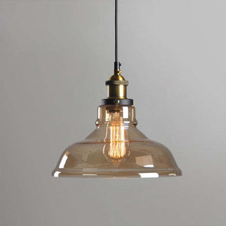Arisha Vintage Industrie LED Pendelleuchte Esstisch/Küche Glas Metall-Purlicht