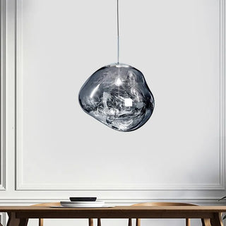 Valentina Melt Pendelleuchte in Lavaoptik-Purlicht