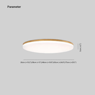 Muto Deckenleuchte Holz Schale, Weiß, Modern LEDWohnzimmer/Schlafzimmer-Purlicht