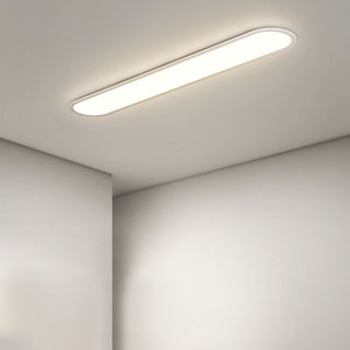Arisha Modern Deckenleuchte Dimmbar Schwarz Rechteckig Wohn/Schalafzimmer Metall-Purlicht