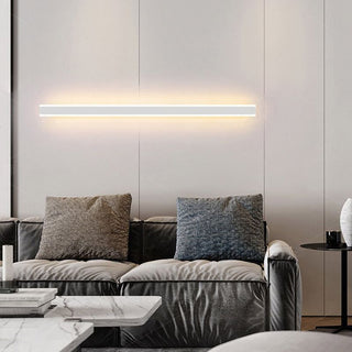 Arisha Minimalistisch Linear LED Wandleuchte Gold/Schwarz/Weiß Schlafzimmer-Purlicht