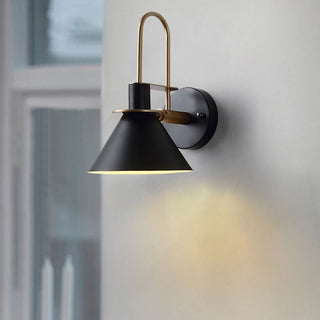 Valentina Vintage LED Wandleuchte Innen 6 Farben Bade/Wohnzimmer Metall-Purlicht