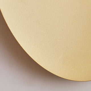 Arisha Modern Round Wandleuchte, Schwarz/Weiß/Gold, Metall, Wohnzimmer-Purlicht