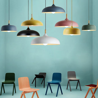 Aria Pendelleuchte Macaron , 5 Farben, 2 Stile-Purlicht