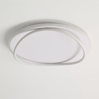 Arisha Design LED Deckenleuchte Dimmbar Ring Schwarz Ess/Wohn/Schlafzimmer-Purlicht