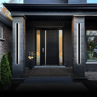 Arisha Modern Linear Außenwandleuchte Metall Acryl Garten Flur-Purlicht