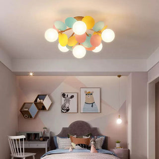 Arisha Modern Mehrfarbig LED Deckenleuchte Metall Kinderzimmer-Purlicht