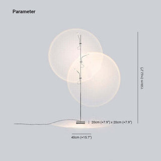 Mira Stehlampe Minimalistische Design LED Sonnenuntergang Schlaf/Wohn/Esszimmer-Purlicht