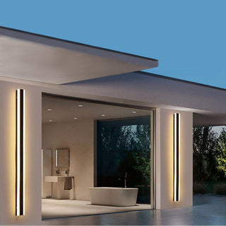 Arisha Modern Linear Außenwandleuchte Metall Acryl Garten Flur-Purlicht