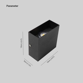 Ray Modern LED Außenwandleuchte Weiß Metall Garten/Flur-Purlicht