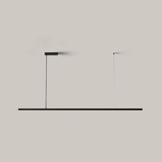 Arisha Design LED Pendelleuchte Linear Schwarz/Weiß Küche/Esszimmer Metall-Purlicht