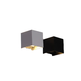 Ray Modern LED Außenwandleuchte Weiß Metall Garten/Flur-Purlicht
