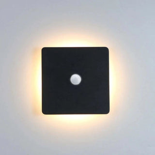 Ray Außenwandleuchte Garten Modern LED Weiß/Schwarz Metall-Purlicht