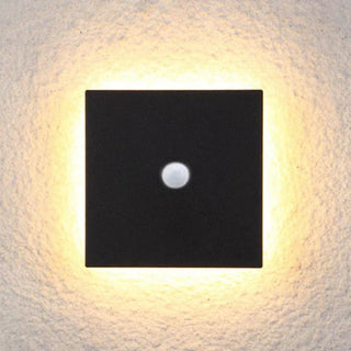 Ray Außenwandleuchte Garten Modern LED Weiß/Schwarz Metall-Purlicht