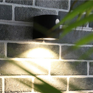 Ray Modern Rechteckige LED Außenwandleuchte Metall Glas Flur Garden-Purlicht