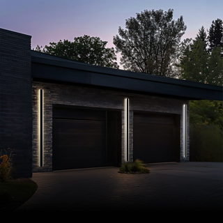 Arisha Modern Linear Außenwandleuchte Metall Acryl Garten Flur-Purlicht