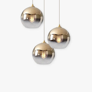 Arisha Modern Kugel LED Pendelleuchte Gold/Silber/Roségold Esszimmer Metall Glas-Purlicht