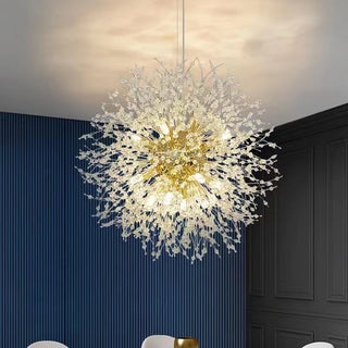 Kristy Pendelleuchte Hängelampe Gold Ess/Wohnzimmer Modern Design LED-Purlicht