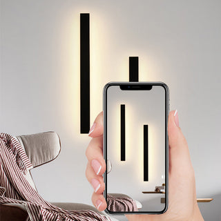 Arisha Minimalistische Wasserdichte LED Außenwandleuchte Schwarz Garten Korridor-Purlicht