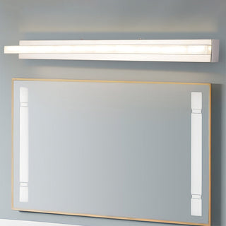 Arisha Rechteckige Spiegelfront LED Wandleuchte Schlafzmmer Metall/Acryl-Purlicht