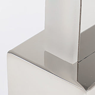 Arisha Rechteckige Spiegelfront LED Wandleuchte Schlafzmmer Metall/Acryl-Purlicht