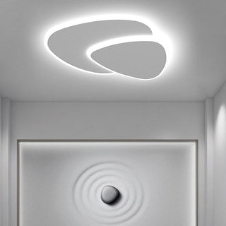 Arisha Modern Deckenleuchte Weiß Wohn/Schlafzimmer Metall Acryl-Purlicht