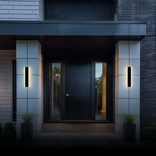 Arisha Modern Linear Außenwandleuchte Metall Acryl Garten Flur-Purlicht