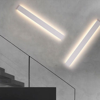 Arisha Modern LED Wandleuchte Innen Rechteckig Schwarz/Weiß/Gold Bade/Wohnzimmer-Purlicht