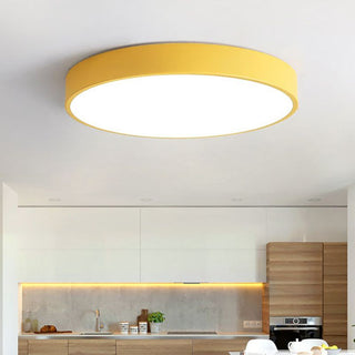 Aria Deckenleuchte Rund, 5 Farben, Modern Wohnzimmer/Schlafzimmer-Purlicht