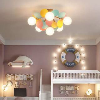 Arisha Modern Mehrfarbig LED Deckenleuchte Metall Kinderzimmer-Purlicht