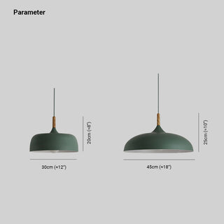 Aria Pendelleuchte Macaron , 5 Farben, 2 Stile-Purlicht