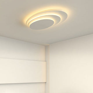 Arisha Deckenleuchte Modern Rund LED Weiß Wohn/Schlafzimmer D50CM-Purlicht