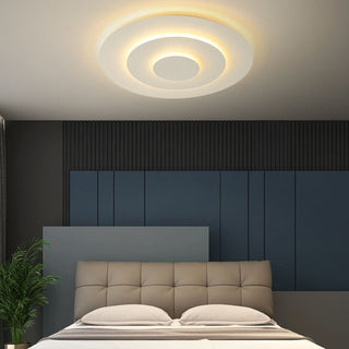 Arisha Deckenleuchte Modern Rund LED Weiß Wohn/Schlafzimmer D50CM-Purlicht
