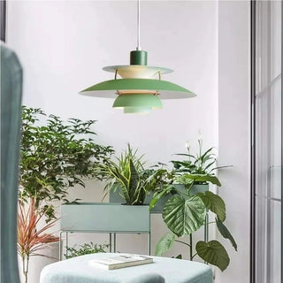 Aria Macaron Schirm Pendelleuchte, 15 Farben-Purlicht