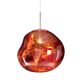 Valentina Melt Pendelleuchte in Lavaoptik-Purlicht