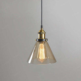 Arisha Vintage Industrie LED Pendelleuchte Esstisch/Küche Glas Metall-Purlicht