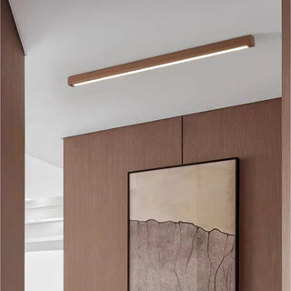 Arisha Modern Linear LED Deckenleuchte Holz Schlaf/Wohnzimmer-Purlicht